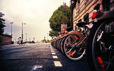 Paris Velib Station Near Musee Dorsay Lomo Photography