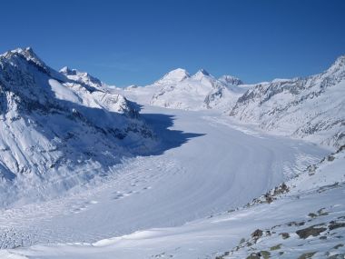 Switzerland Alps Glacier Landscape