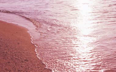Okinawa Beach Waves Sunlight