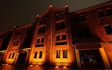 Yokohama Red Brick Warehouse Night View