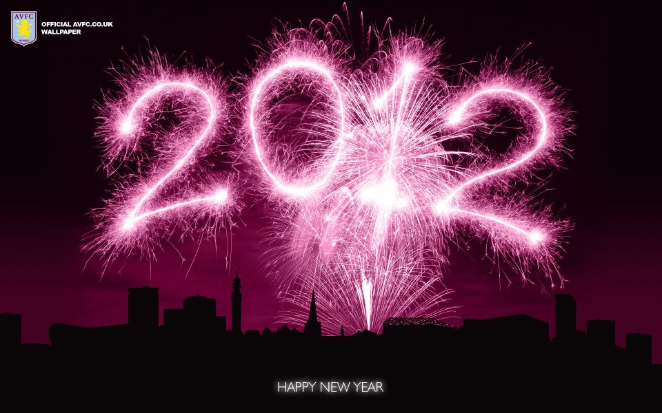 阿斯顿维拉2022新年烟花主题官方壁纸