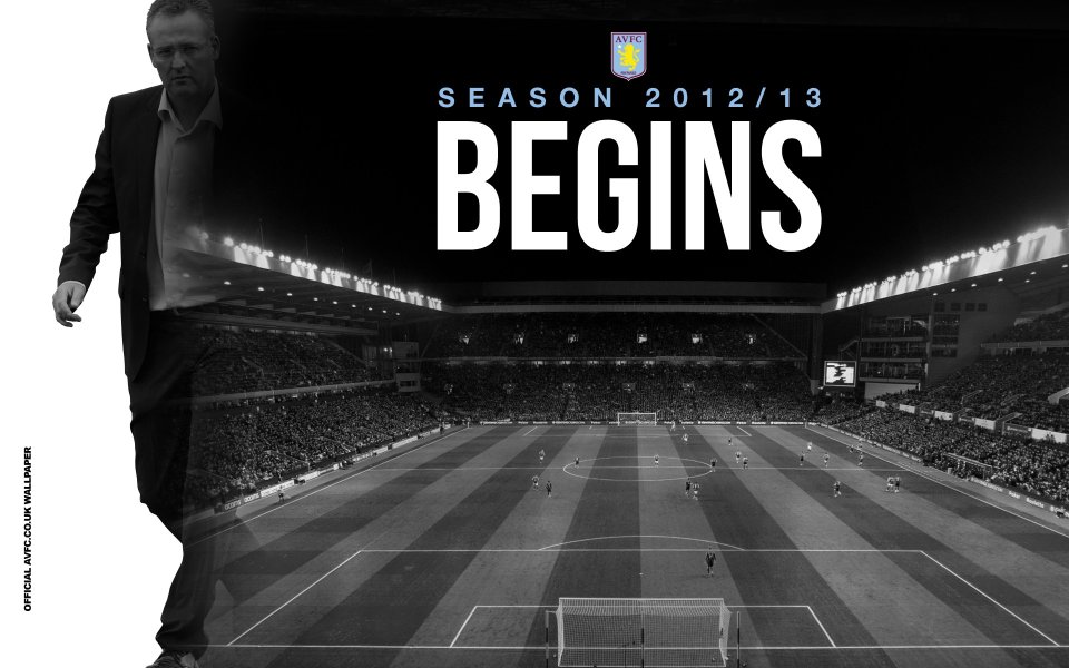 Aston Villa 2012/13 Season Begins Official Wallpaper