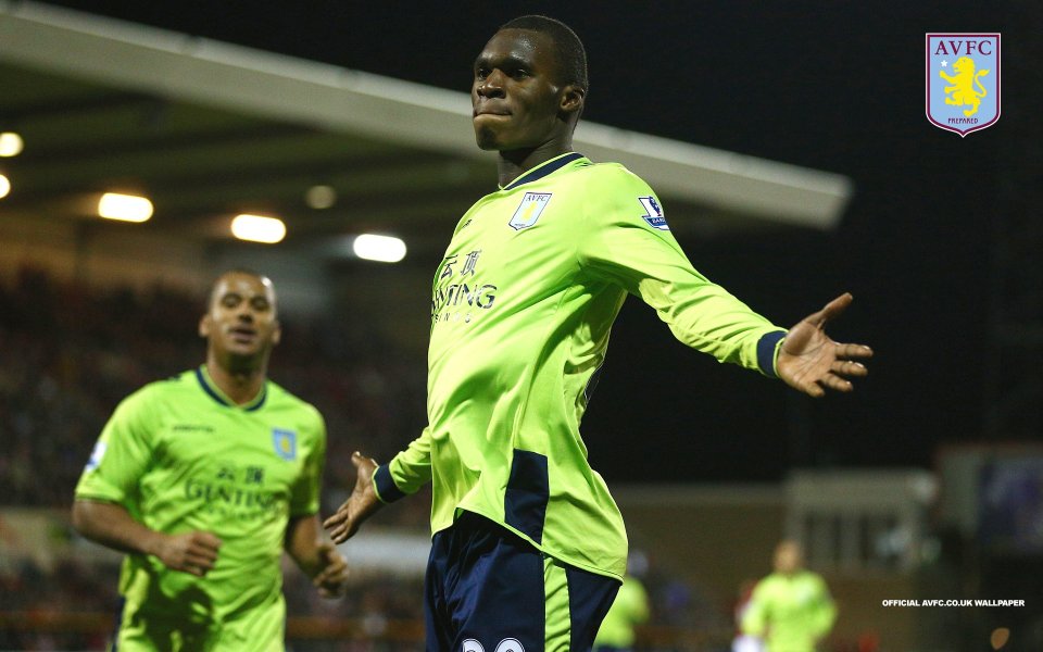 Aston Villa Player Premier League Celebration Scene