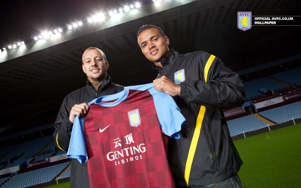 Aston Villa New Player Unveiling At Villa Park Stadium