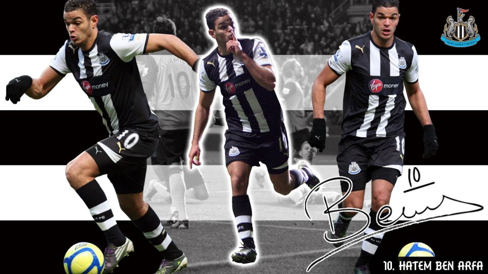 Newcastle United Player Hatem Ben Arfa