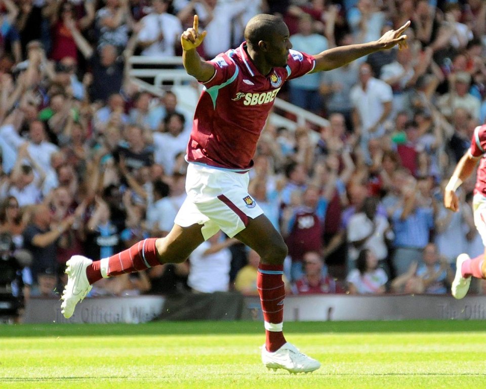 West Ham United Player Premier League Goal Celebration