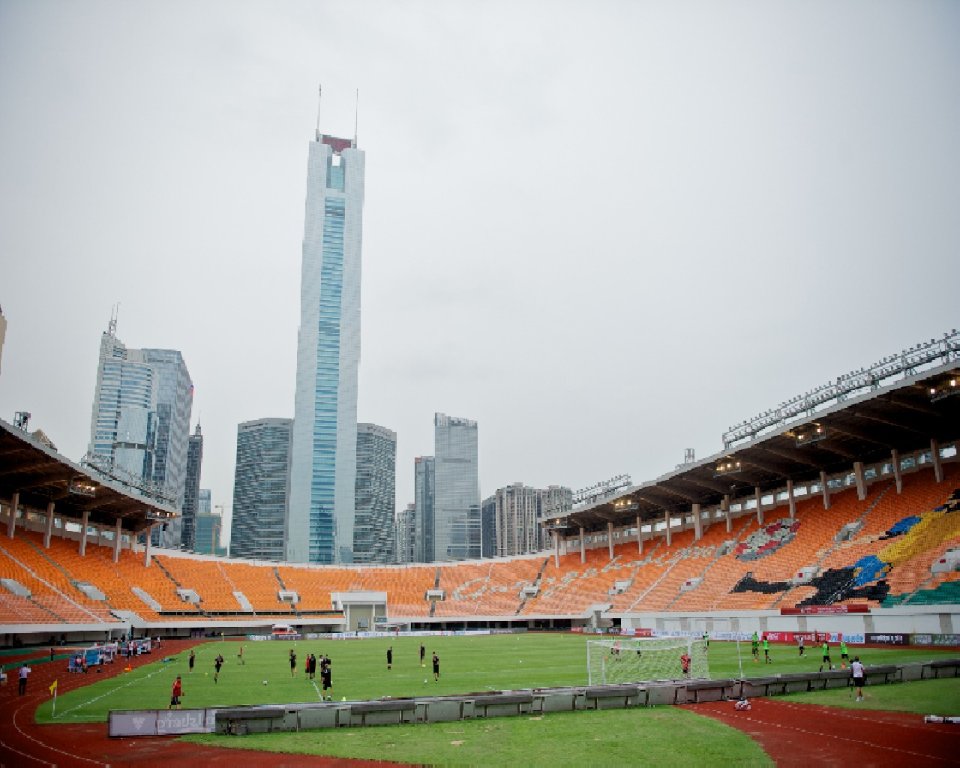 利物浦足球俱乐部亚洲巡演训练场景
