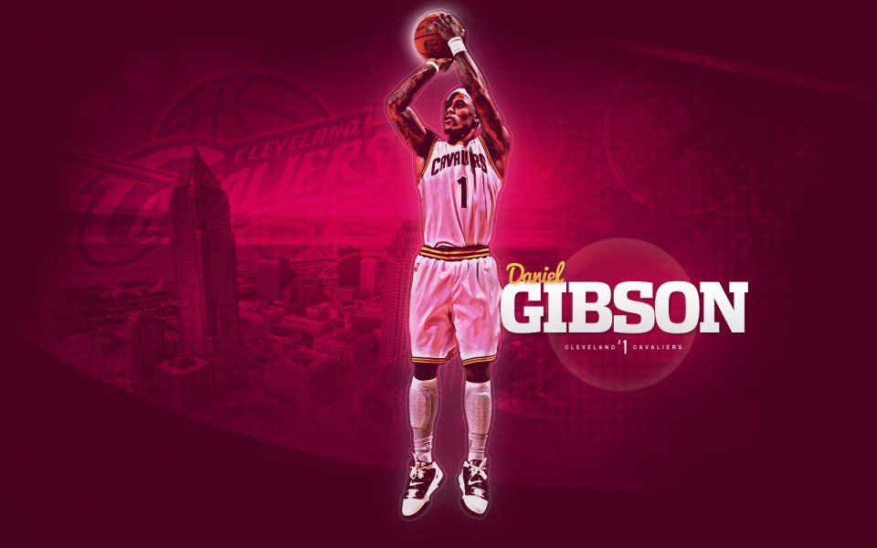 Daniel Gibson Cleveland Cavaliers Basketball Poster