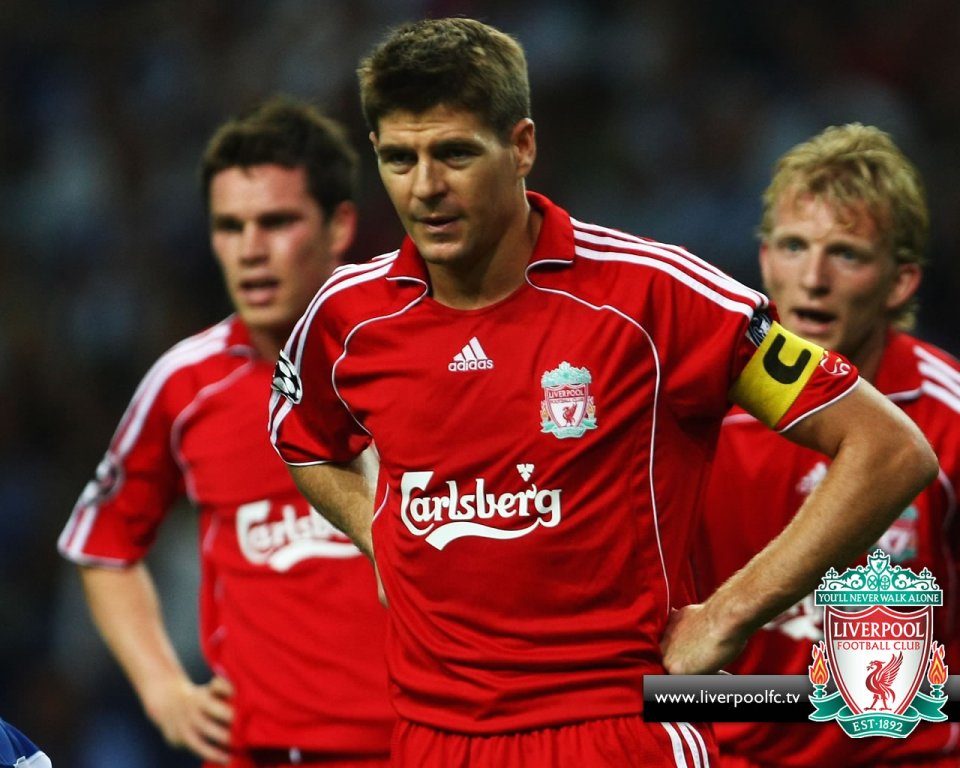 Steven Gerrard Liverpool FC Legend Captain Match Moment