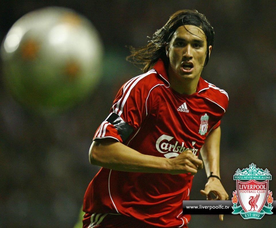 Liverpool Football Club Player Running In Match