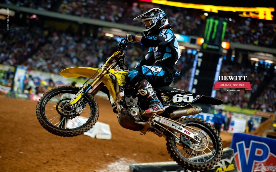 Atlanta Motocross Rider Competition Scene