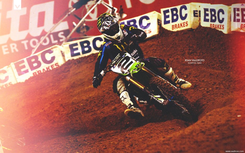 Ryan Villopoto Houston Motocross Race