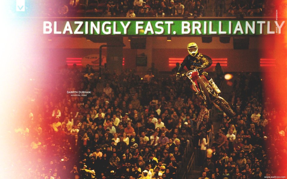 Houston Motocross Aerial Jump Scene