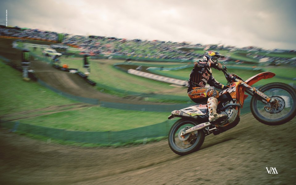 Uk Matterley Basin Motocross Racing Scene