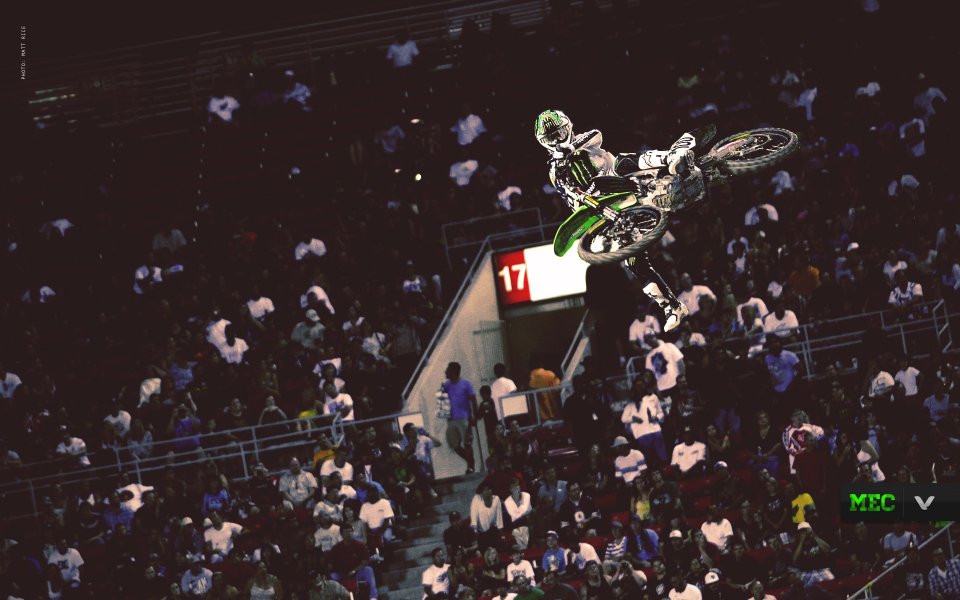 Motorcycle Stunt Aerial Jump Scene