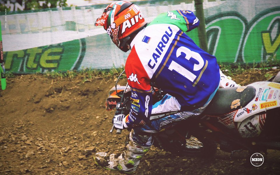 国际摩托车越野国家杯（MXoN）2011年赛事中的13号骑手