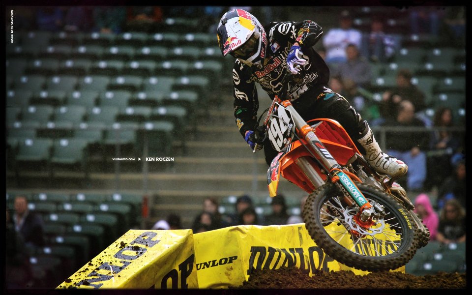 Ken Roczen Motocross Race Oakland USA