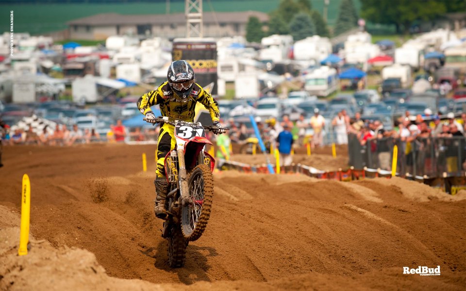 2011 RedBud Motocross Race Scene