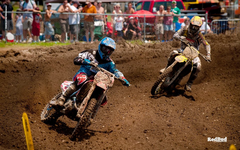 RedBud Motocross Race Scene