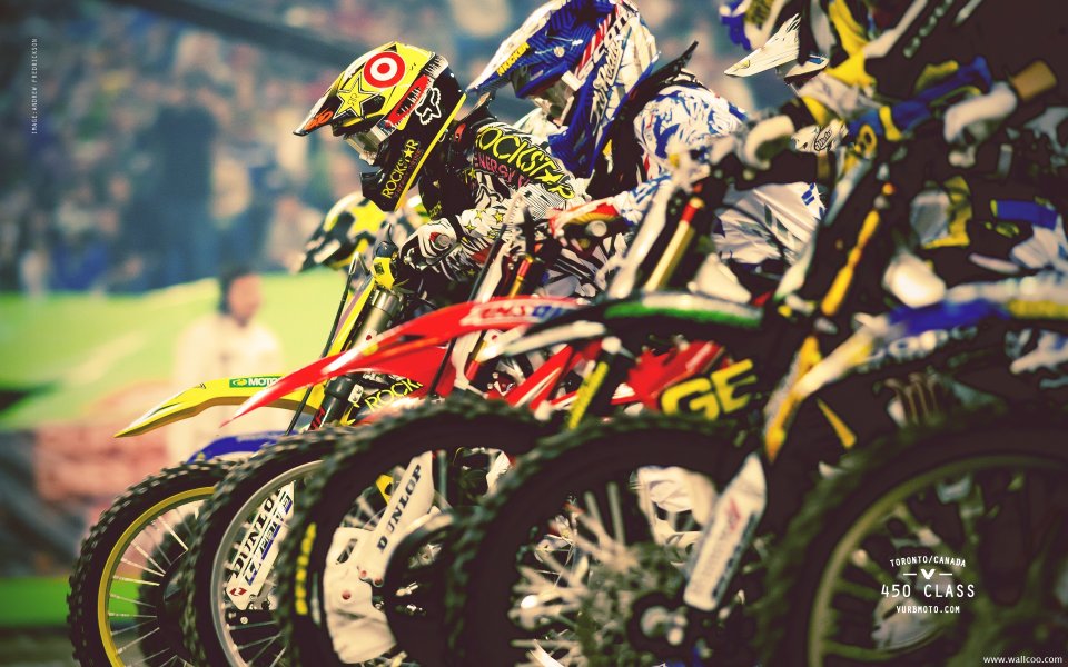 2011 Toronto Motocross Race Scene