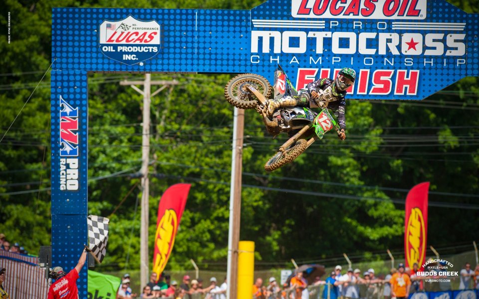 Lucas Oil Pro Motocross Championship越野摩托车赛现场