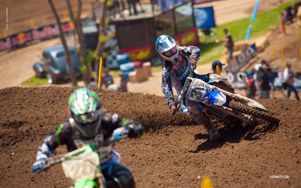 American Hangtown Motocross Race Scene
