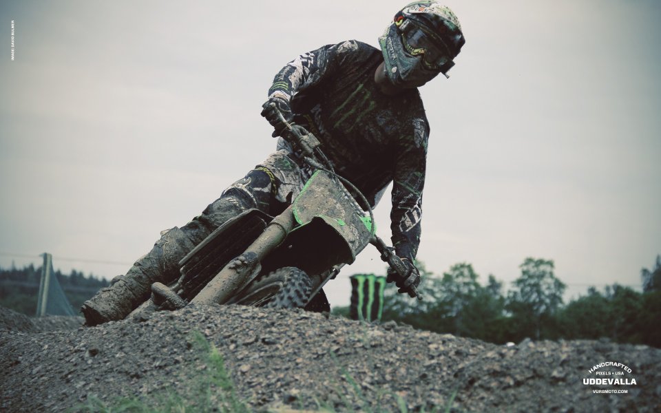 Swedish Uddevalla Motocross Racer Track