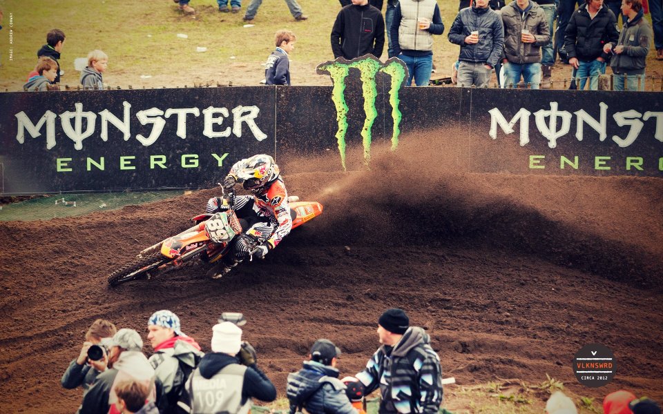 Dutch Valkenswaard Motocross Race Scene