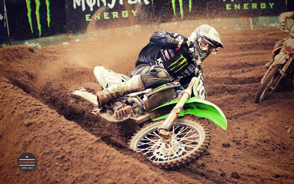 Dutch Valkenswaard Motocross Race Scene