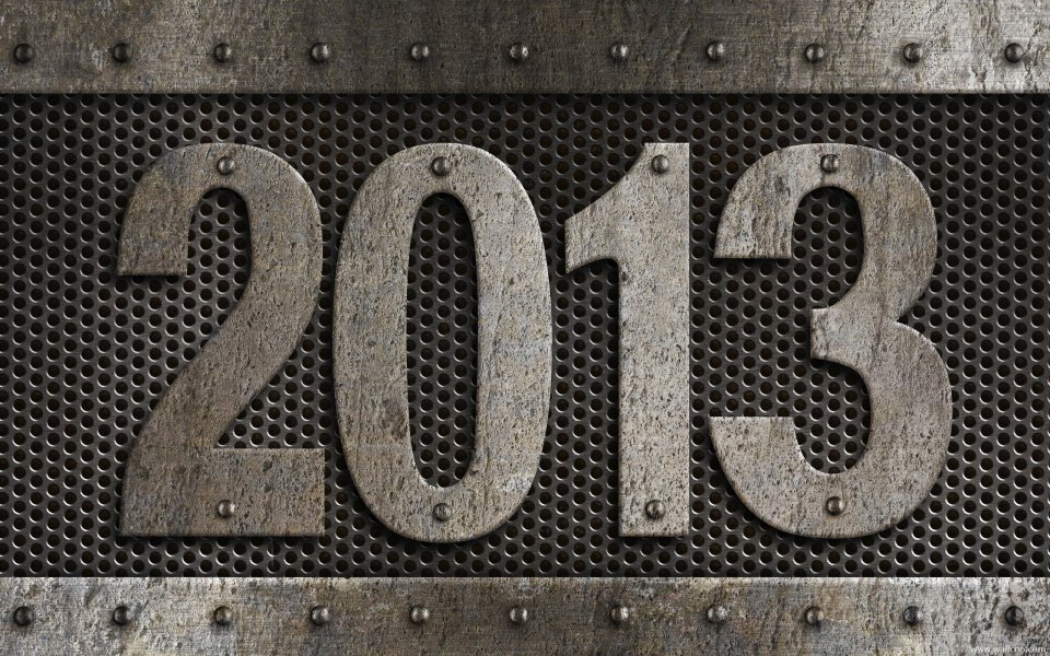 Industrial Metal 2013 Number Texture