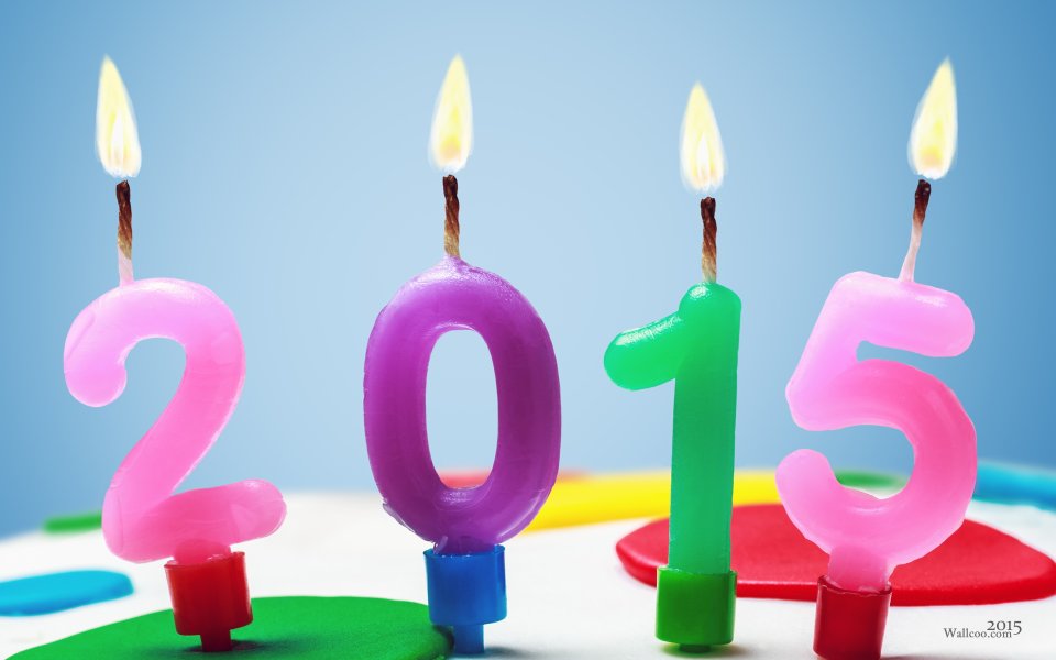 2015 Birthday Candles Celebration
