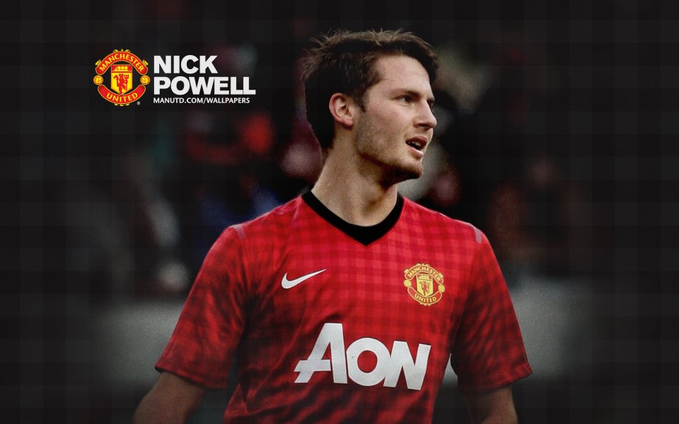 Manchester United Player Nick Powell Official Wallpaper