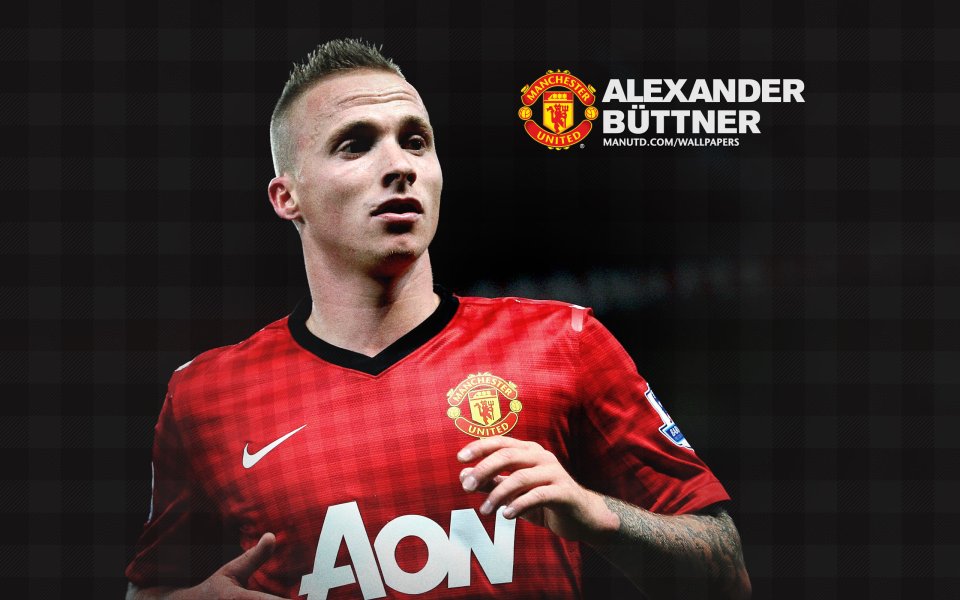 Alexander Buttner Manchester United Official Wallpaper