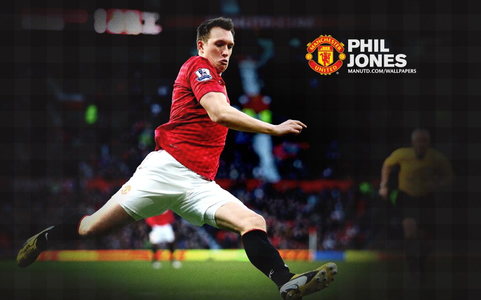 Phil Jones Manchester United Football Wallpaper