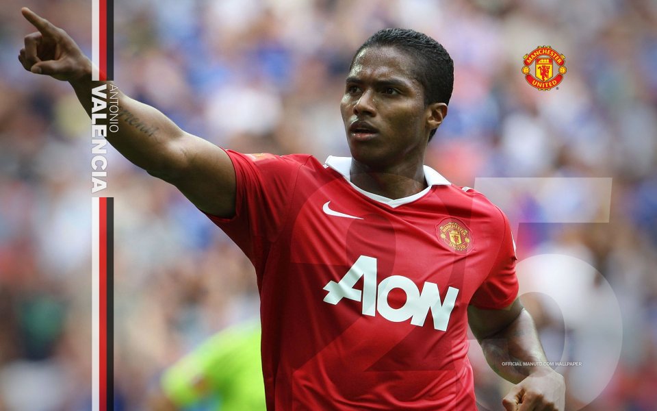 Antonio Valencia Manchester United Match Wallpaper