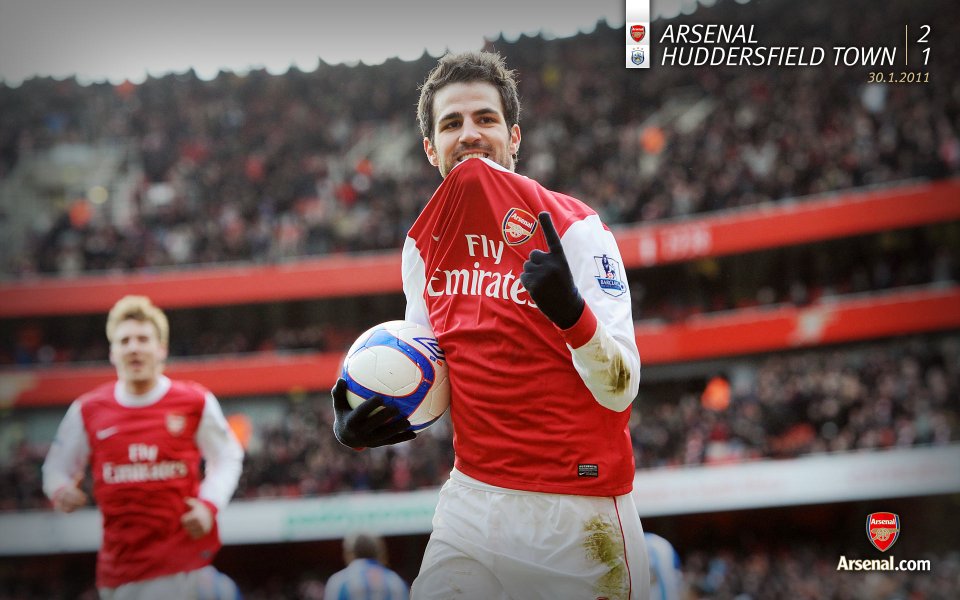 Arsenal Vs Huddersfield Town 30 Jan 2011