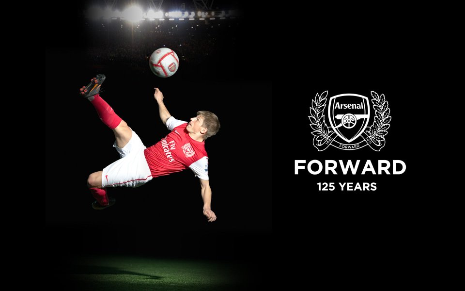 Arsenal FC 125th Anniversary Wallpaper