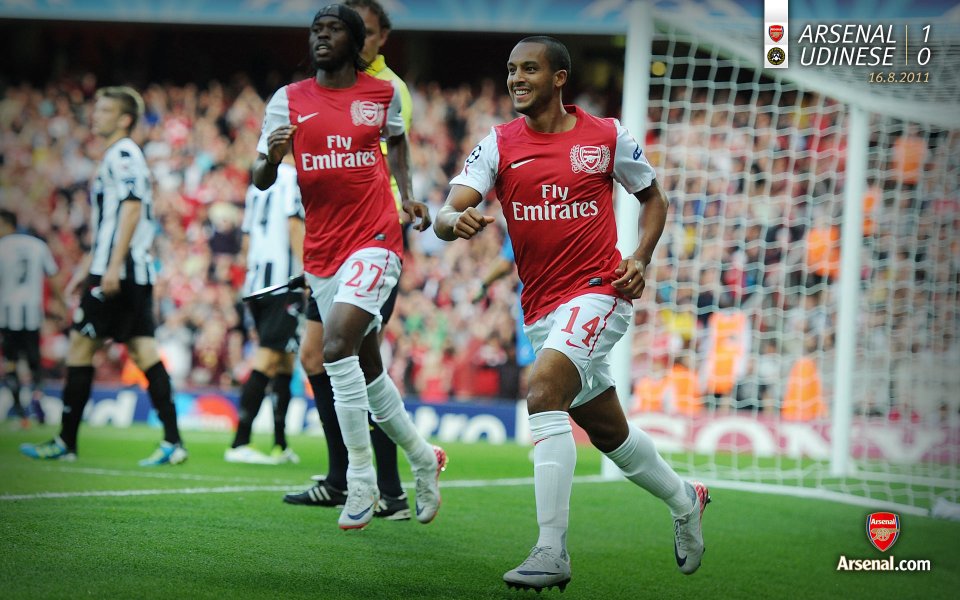 Arsenal FC Match Moment Vs Udinese 2011