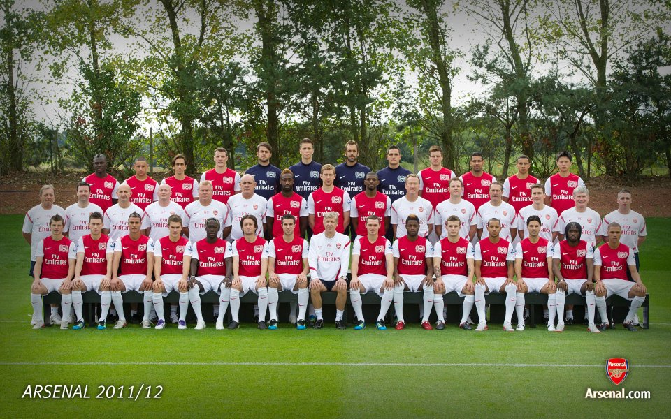 Arsenal 2011 12 Team Photo