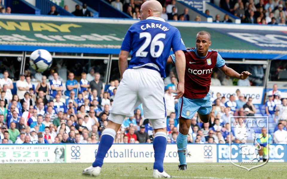 Aston Villa Football Club Match Scene
