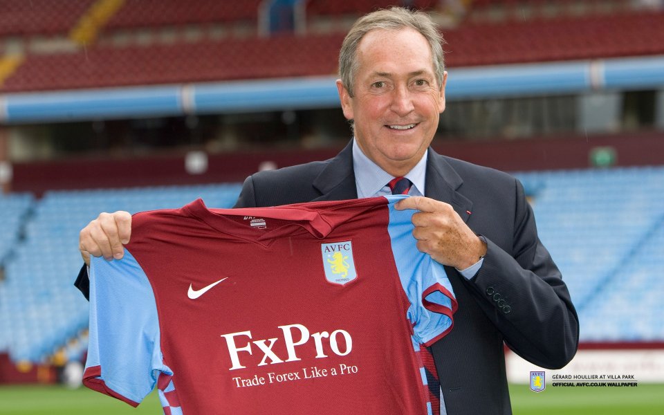 Aston Villa Football Club Jersey Display (FxPro Sponsorship)