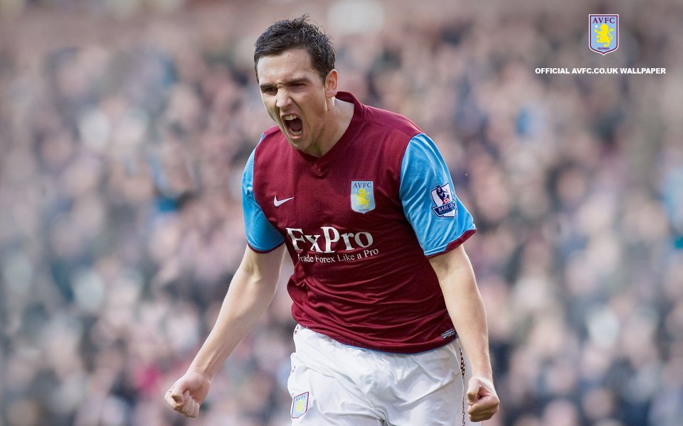 Aston Villa Player Celebration Goal Moment