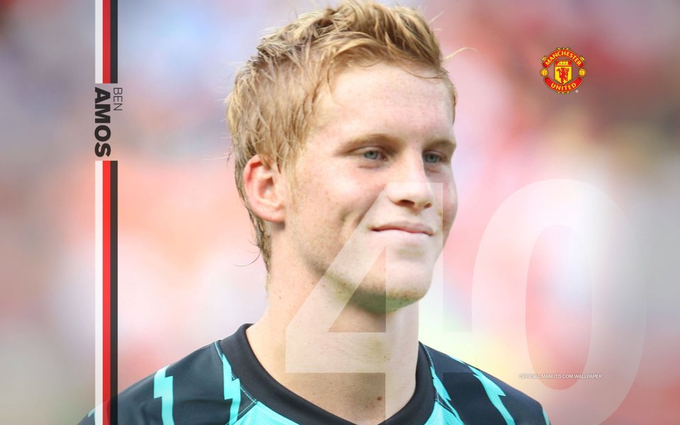 Ben Amos Manchester United Official Portrait Wallpaper
