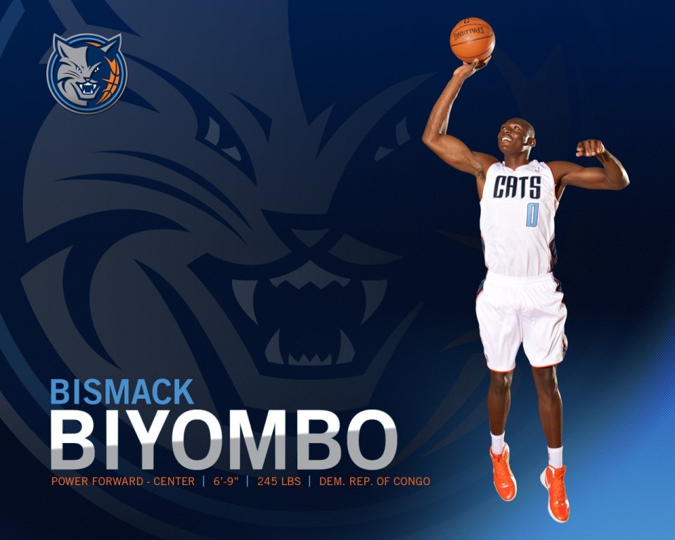 夏洛特山猫队球员Bismack Biyombo篮球壁纸