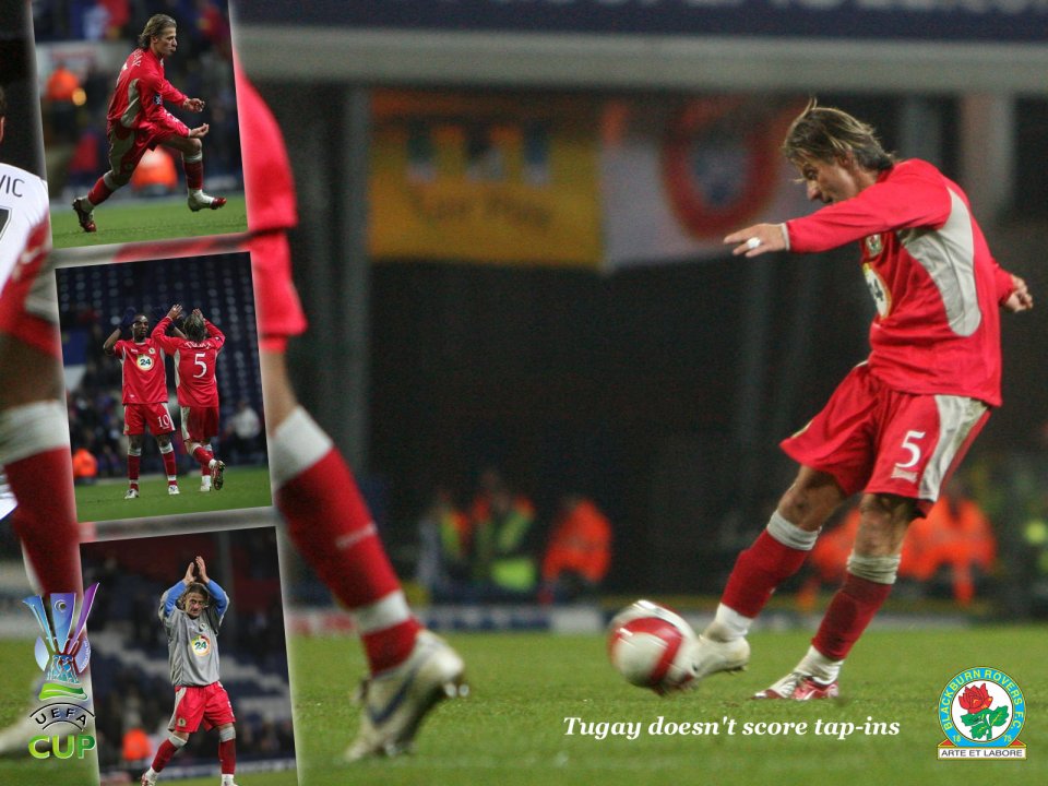 Blackburn Rovers Tugay Football Match Moment