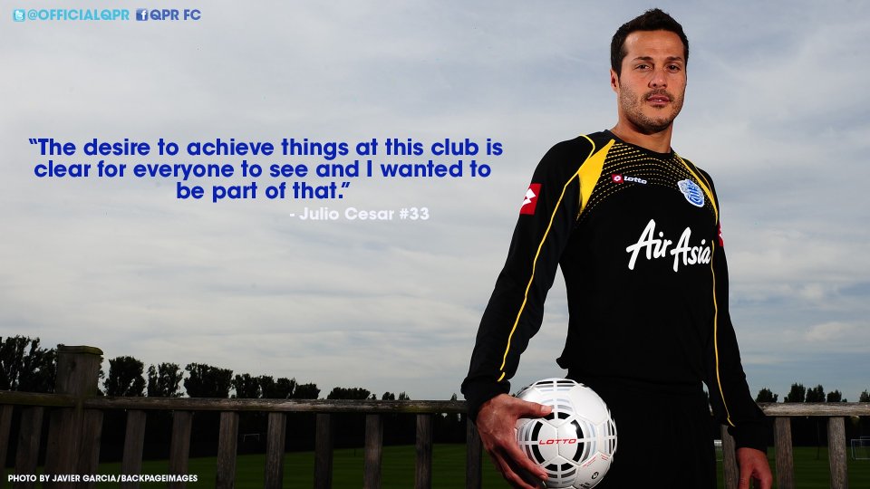 Julio Cesar Qpr Fc Player Portrait