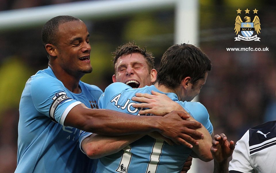 Manchester City Champions League Celebration