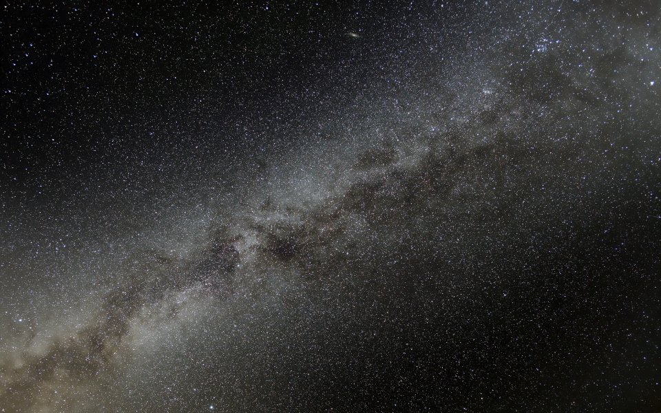 无光害暗夜银河繁星全景天文摄影