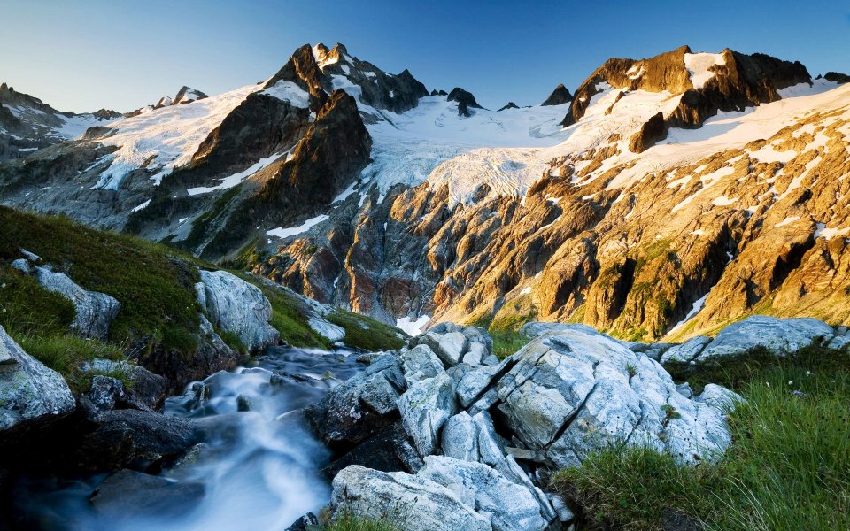 Dome Peak And Dana Glacier Sunrise