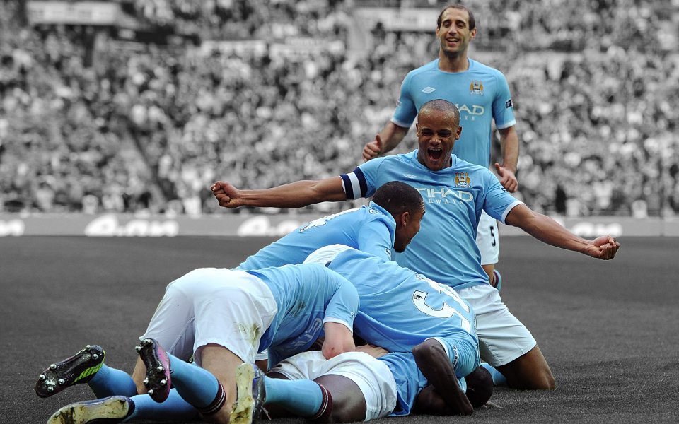 Manchester City Fa Cup Semi Celebration